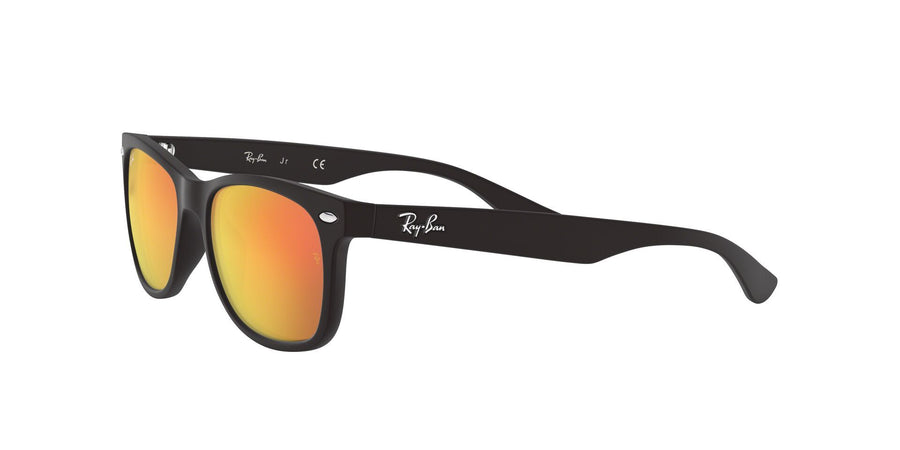 New Wayfarer Junior RJ9052 – Black / Brown Mirror Orange