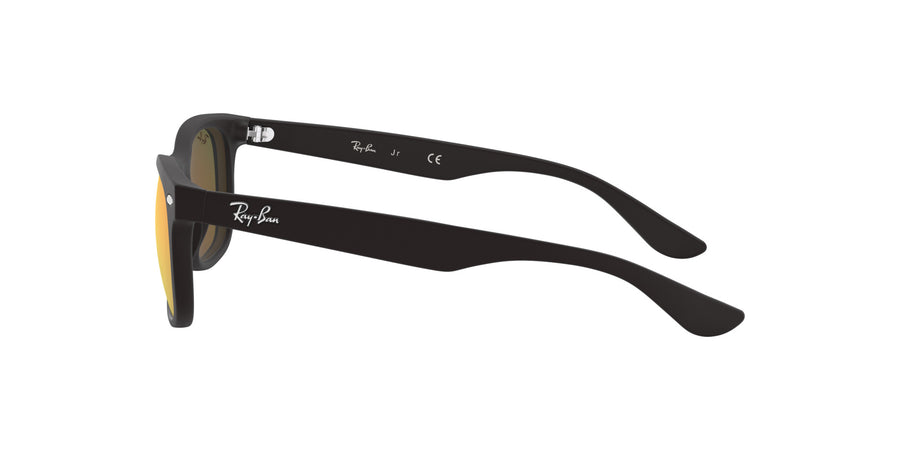 New Wayfarer Junior RJ9052 – Black / Brown Mirror Orange
