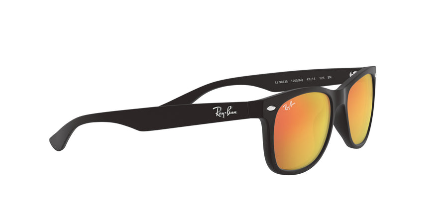 New Wayfarer Junior RJ9052 – Black / Brown Mirror Orange