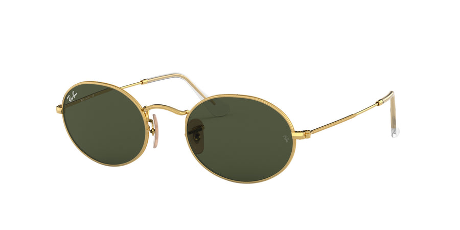 Oval Flat Lenses RB3547 – Gold / G-15 Green