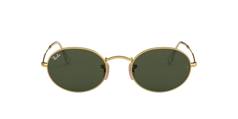 Oval Flat Lenses RB3547 – Gold / G-15 Green