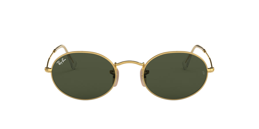 Oval Flat Lenses RB3547 – Gold / G-15 Green