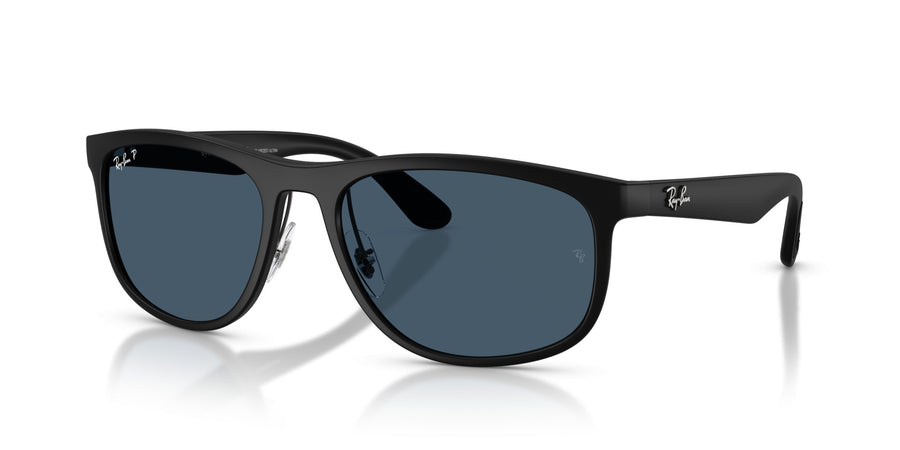 Peek Unisex Sunglass RB4468 – Black / Polar Blue Urban Storm Ce Chromance