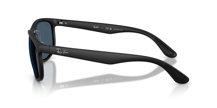 Peek Unisex Sunglass RB4468 – Black / Polar Blue Urban Storm Ce Chromance