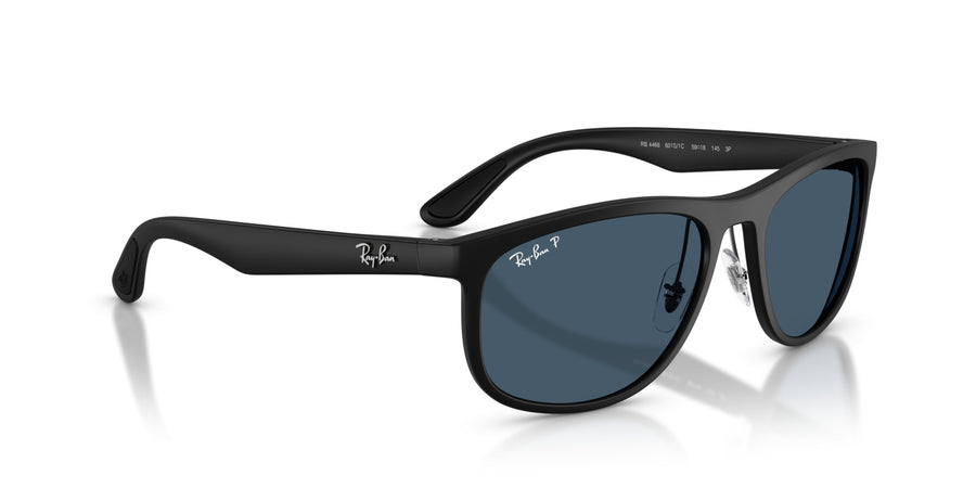 Peek Unisex Sunglass RB4468 – Black / Polar Blue Urban Storm Ce Chromance