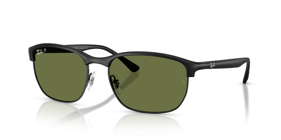Peek Unisex Sunglass RB4469 – Black / Green