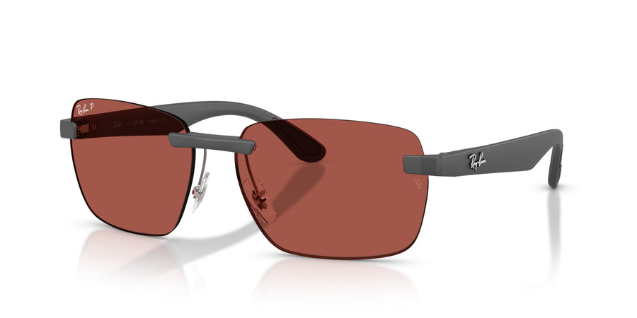 Peek Unisex Sunglass RB4470CH – Grey / Polar Red