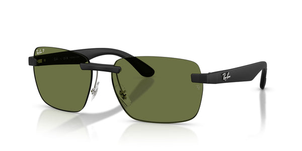 Peek Unisex Sunglass RB4470CH – Black / Polar Green