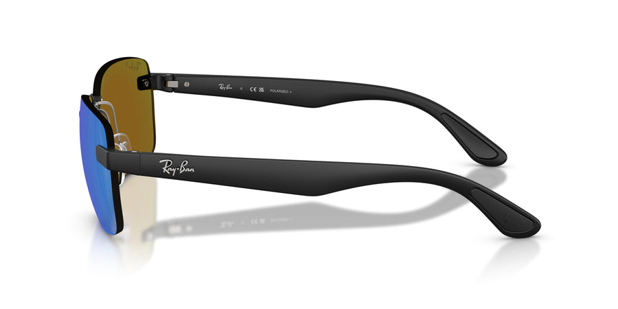Peek Unisex Sunglass RB4470CH – Black / Polar Green