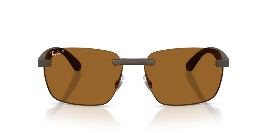Peek Unisex Sunglass RB4470CH – Brown / Polar Bronze