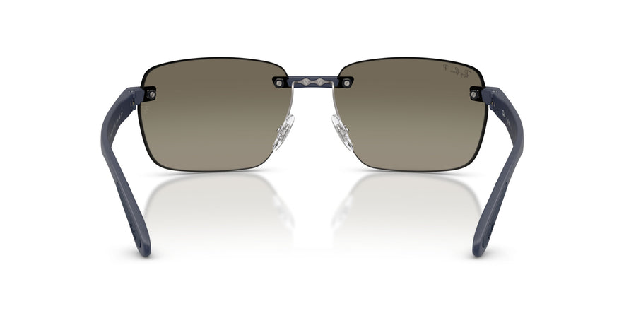 Peek Unisex Sunglass RB4470CH – Blue / Grey Mir Grey Gradient Polar