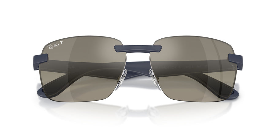 Peek Unisex Sunglass RB4470CH – Blue / Grey Mir Grey Gradient Polar