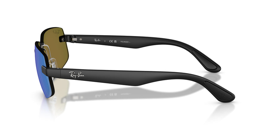 Peek Unisex Sunglass RB4475CH – Black / Polar Green