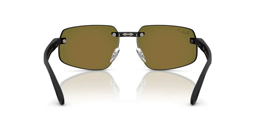 Peek Unisex Sunglass RB4475CH – Black / Polar Green
