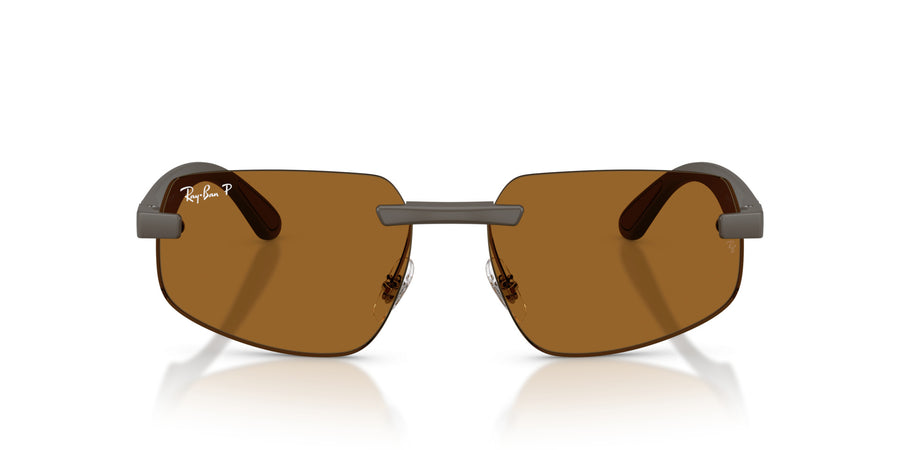 Peek Unisex Sunglass RB4475CH – Brown / Polar Bronze