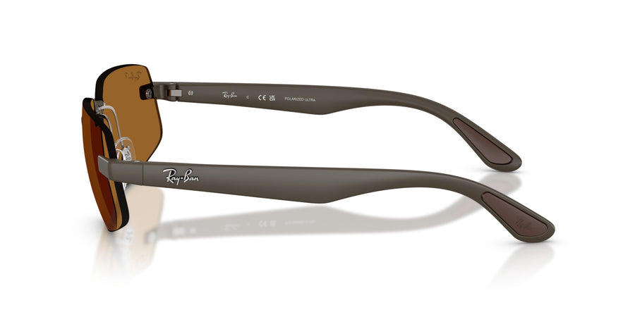 Peek Unisex Sunglass RB4475CH – Brown / Polar Bronze