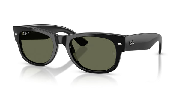 Propionate Unisex Sunglass RB0832S – Black / Green Plar