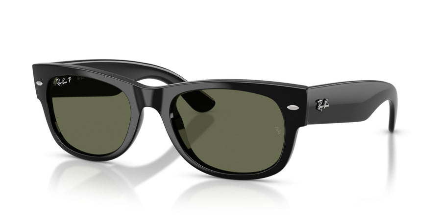 Propionate Unisex Sunglass RB0832S – Black / Green Plar