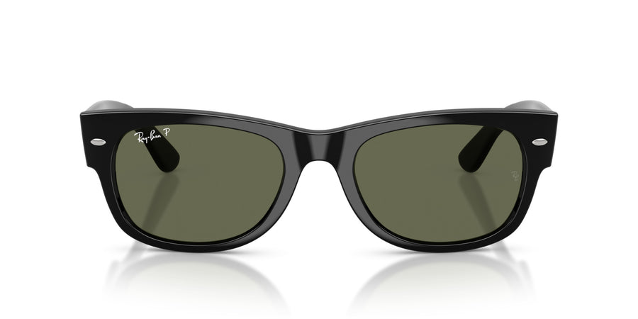 Propionate Unisex Sunglass RB0832S – Black / Green Plar