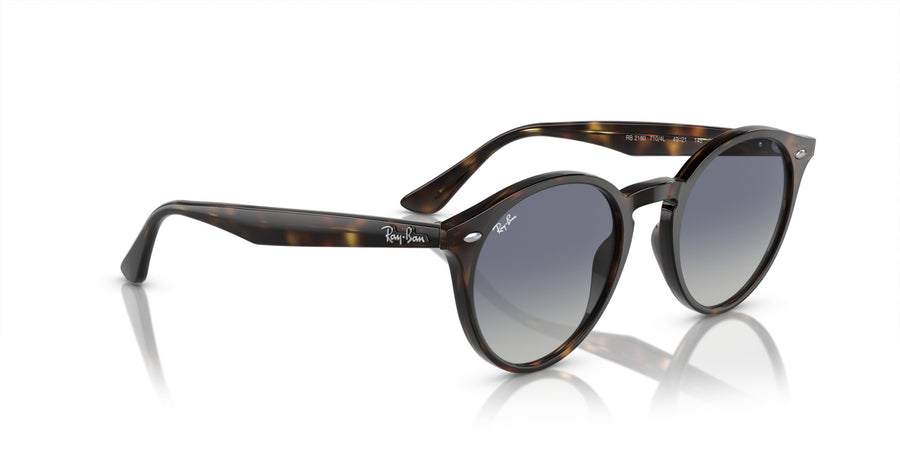 Propionate Unisex Sunglass RB2180 – Havana / Light Grey Gradient Dark Blue