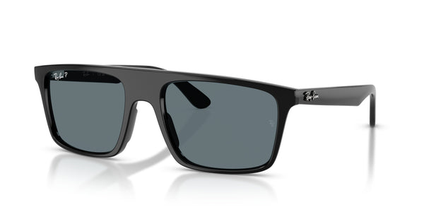 Propionate Unisex Sunglass RB2222 – Black / Dark Blue Polar