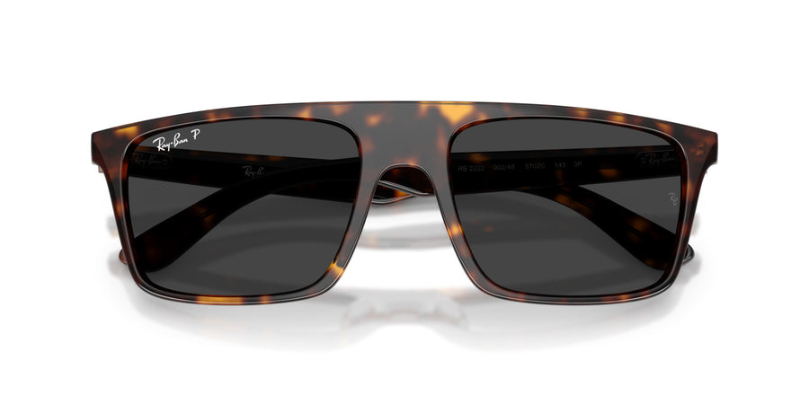 Propionate Unisex Sunglass RB2222 – Havana / Polar Black