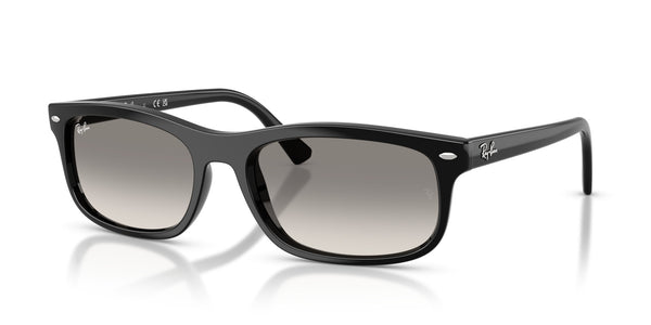Propionate Unisex Sunglass RB2224 – Black / Clear Gradient Grey