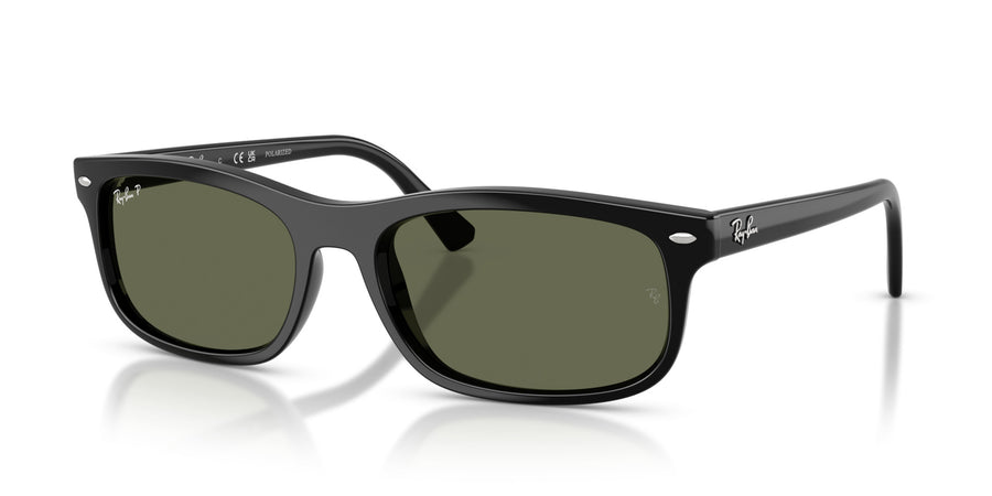 Propionate Unisex Sunglass RB2224 – Black / Polar Green