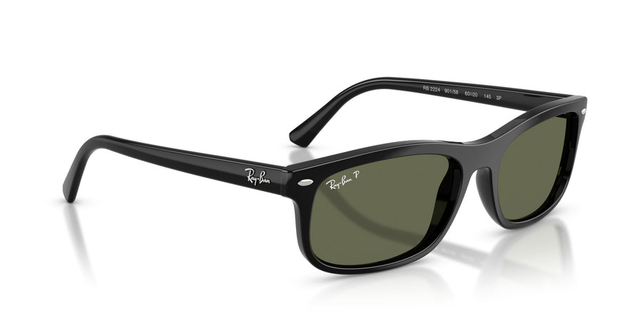 Propionate Unisex Sunglass RB2224 – Black / Polar Green