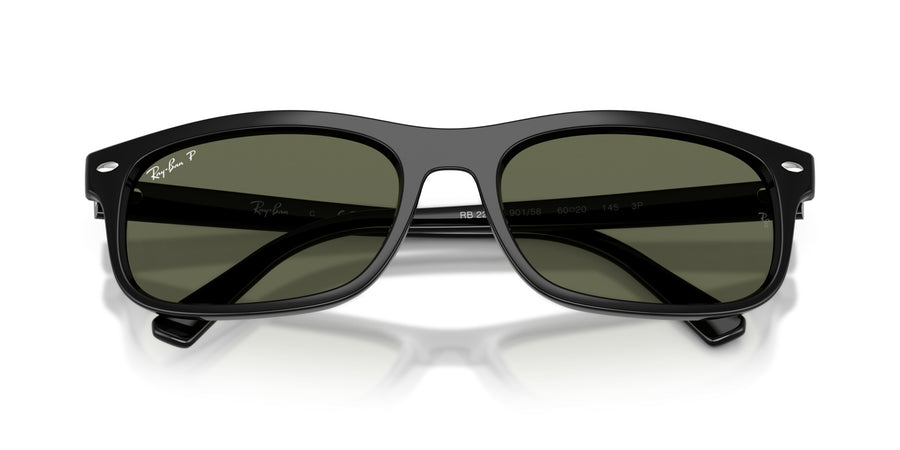 Propionate Unisex Sunglass RB2224 – Black / Polar Green
