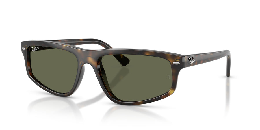 Propionate Unisex Sunglass RB2225 – Havana / Green Polar