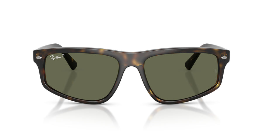 Propionate Unisex Sunglass RB2225 – Havana / Green Polar