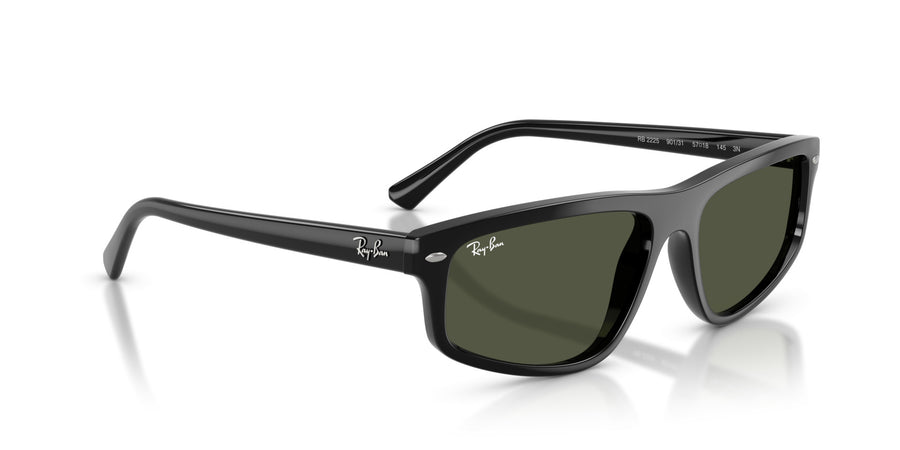 Propionate Unisex Sunglass RB2225 – Black / Green