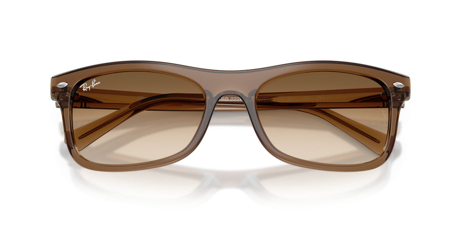 Propionate Unisex Sunglass RB2226 – Light Brown / Clear Gradient Brown