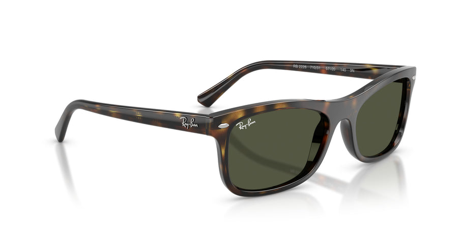 Propionate Unisex Sunglass RB2226 – Havana / Green
