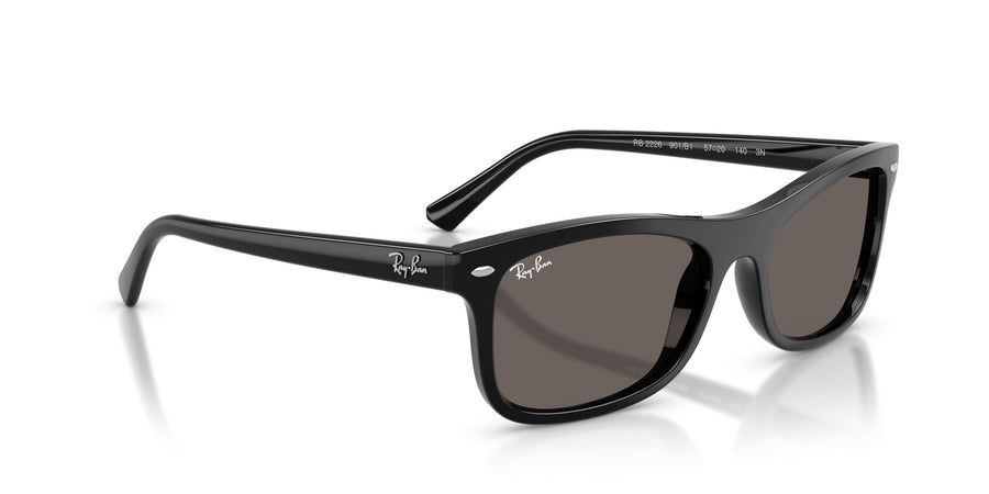 Propionate Unisex Sunglass RB2226 – Black / Dark Grey