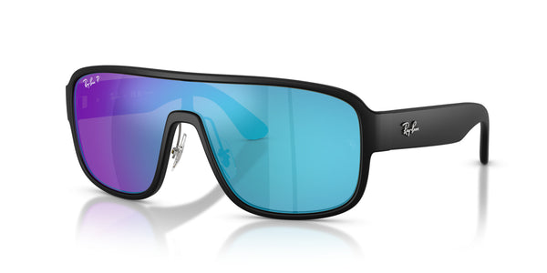 Propionate Unisex Sunglass RB2229 – Matte Black / Polar Green Mirror Blue