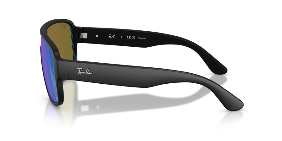 Propionate Unisex Sunglass RB2229 – Matte Black / Polar Green Mirror Blue