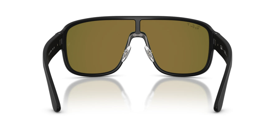 Propionate Unisex Sunglass RB2229 – Matte Black / Polar Green Mirror Blue