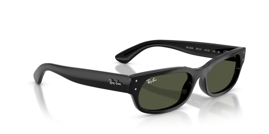 Propionate Unisex Sunglass RB2236 – Black / Green