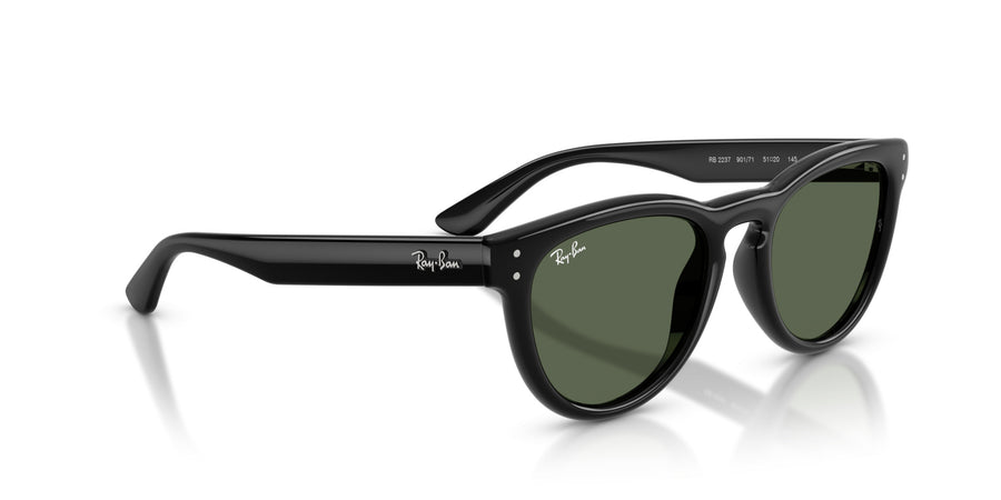 Propionate Unisex Sunglass RB2237 – Black / Dark Green