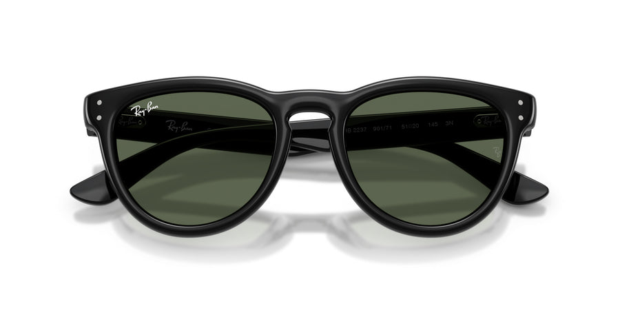 Propionate Unisex Sunglass RB2237 – Black / Dark Green