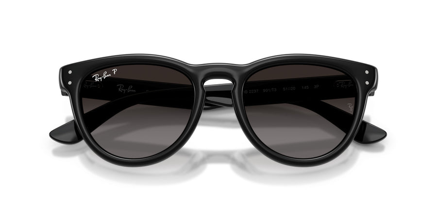 Propionate Unisex Sunglass RB2237 – Black / Polar Light Grey Gradient Grey