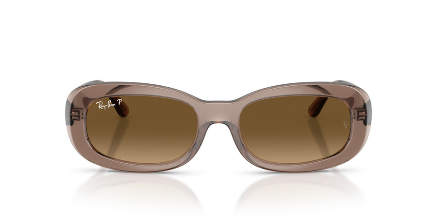 Propionate Woman Sunglass RB2221 – Grey / Gradient Brown Polar