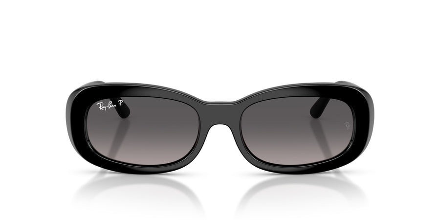 Propionate Woman Sunglass RB2221 – Black / Gradient Grey Polar