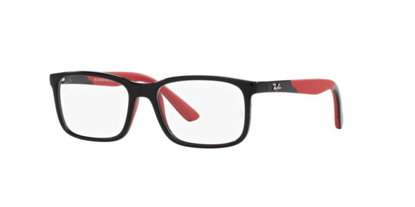 Black On Rubber Red Frame RY1621 – Black