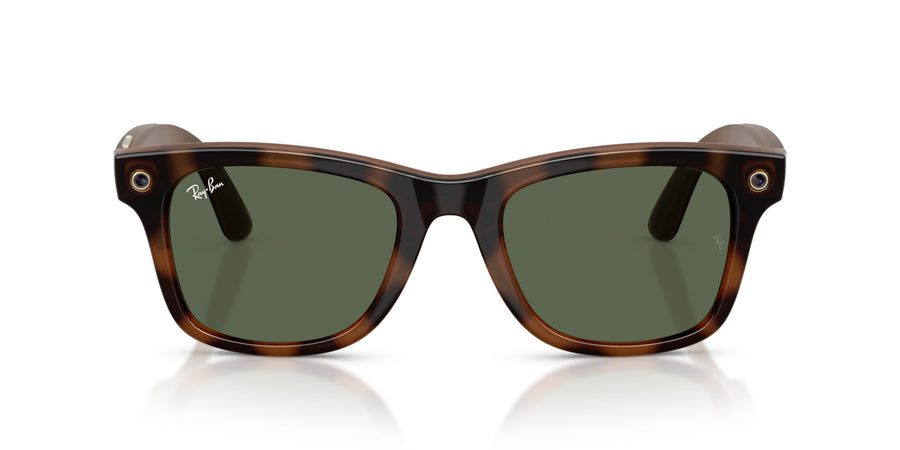 Ray-Ban Meta (Gen 3) Wayfarer RW4011 – Havana / G15 Green