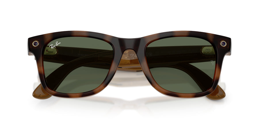 Ray-Ban Meta (Gen 3) Wayfarer RW4011 – Havana / G15 Green