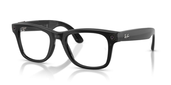 Ray-Ban Meta (Gen 3) Wayfarer RW4011 – Transparent Black / Transitions Aquamarine