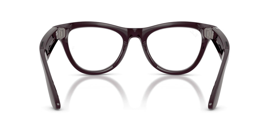 Ray-Ban Meta Skyler Shiny Mystic Violet - Gen 2 RW4014 – Mystic Violet / Clear/Amethyst